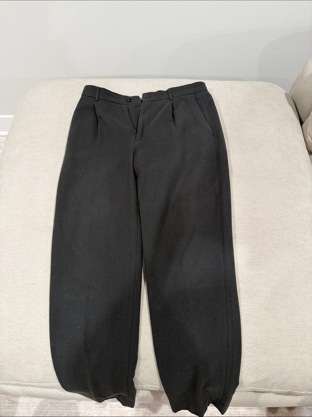 Zara Men's Black Tailored Dress Pants